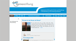 Desktop Screenshot of bernostiftung.de